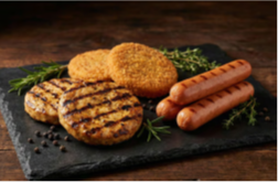 Frozen Chicken Burgers and Franks